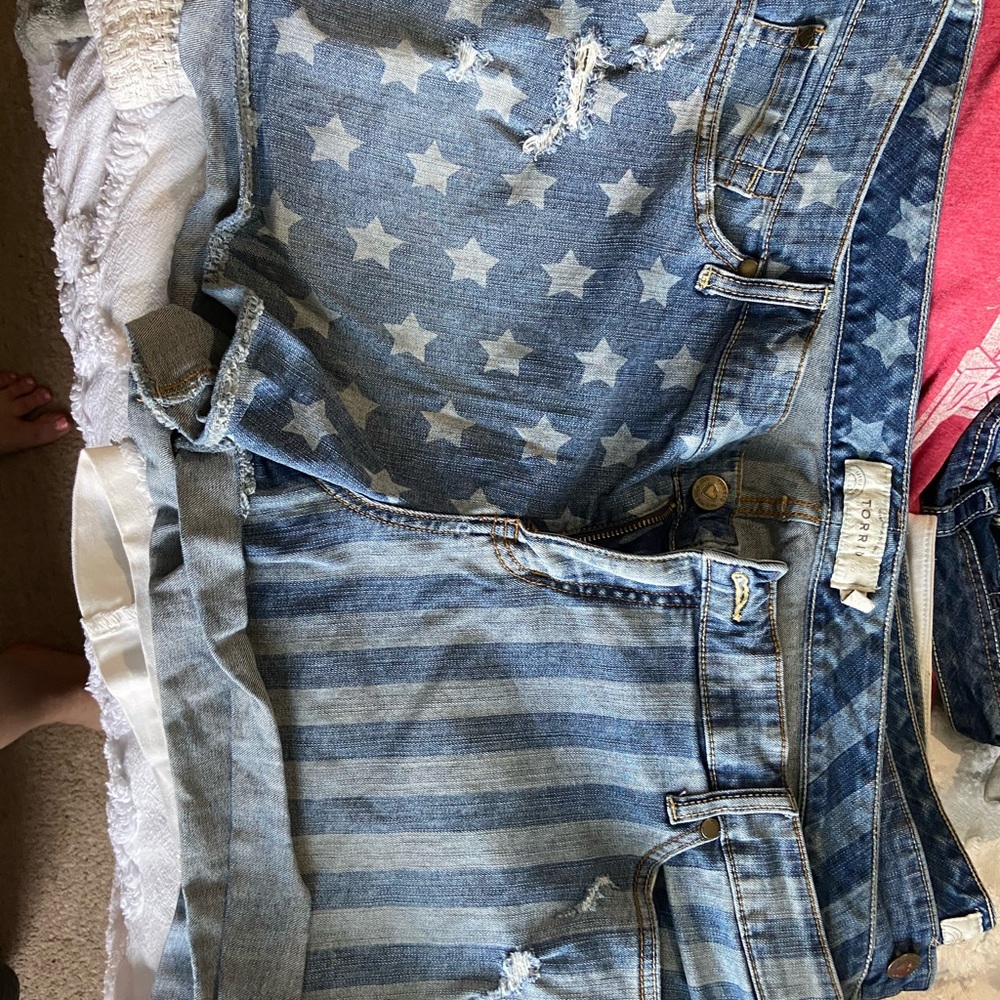 Torrid Star Spangled Shorts